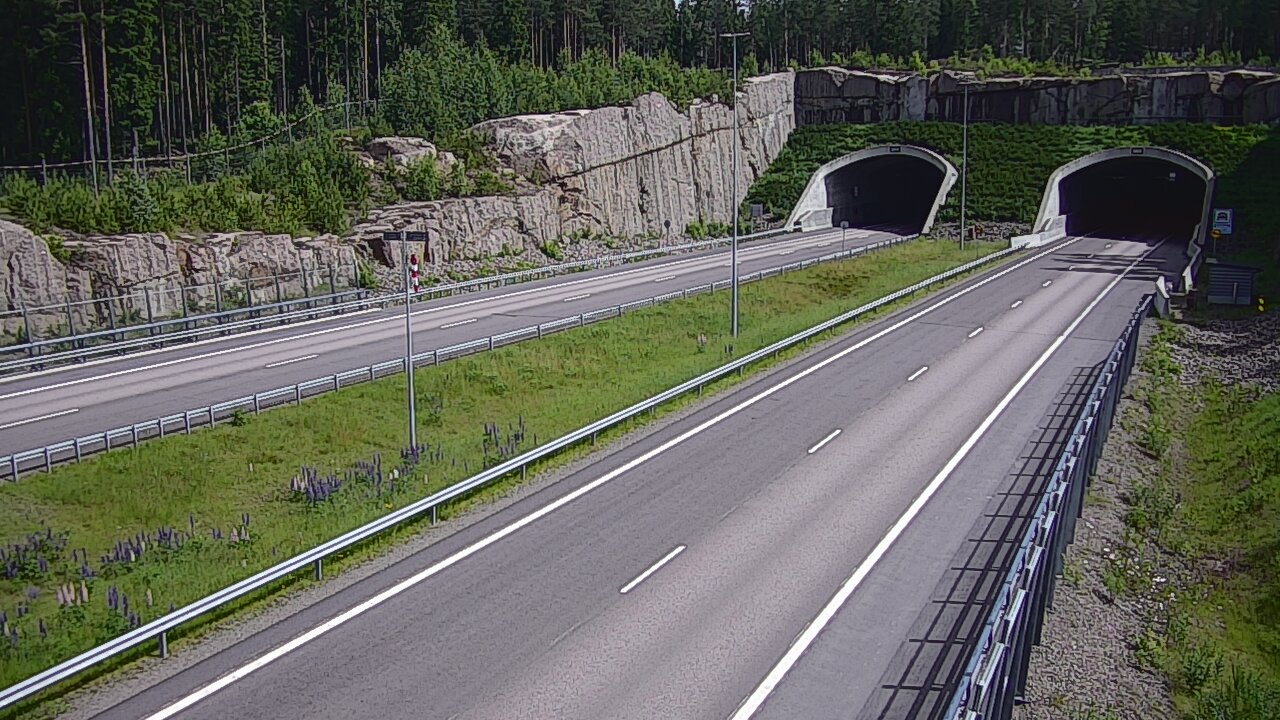 Kelikamerat Kuva Tie 7 Virolahti, Vaalimaan tunneli, suuaukko länsi, Virolahti, Kymenlaakso