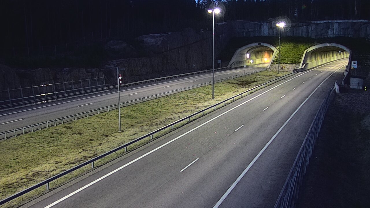 Kelikamerat Kuva Tie 7 Virolahti, Vaalimaan tunneli, suuaukko länsi, Virolahti, Kymenlaakso