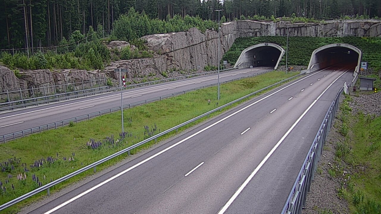 Kelikamerat Kuva Tie 7 Virolahti, Vaalimaan tunneli, suuaukko länsi, Virolahti, Kymenlaakso