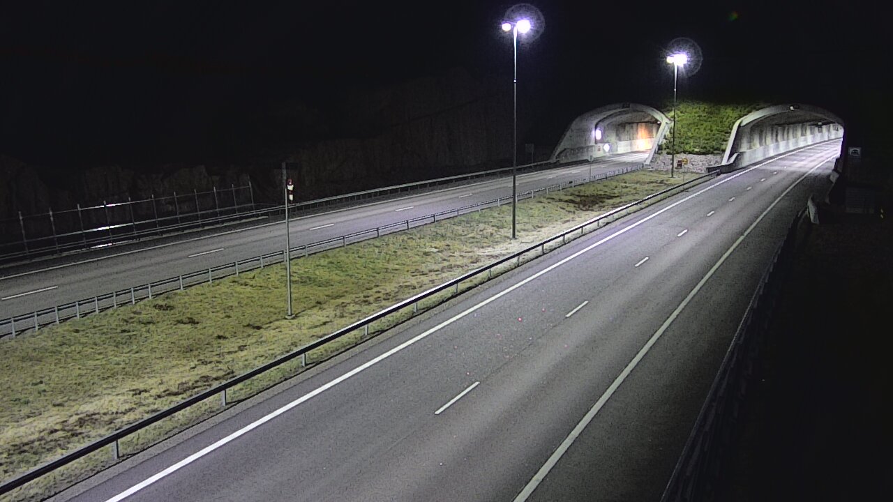 Weather Camera Image Road 7 Virolahti, Vaalimaan tunneli, suuaukko west, Virolahti, Kymenlaakso