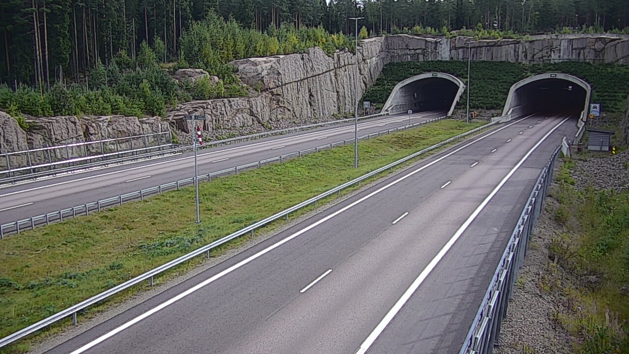 Kelikamerat Kuva Tie 7 Virolahti, Vaalimaan tunneli, suuaukko länsi, Virolahti, Kymenlaakso
