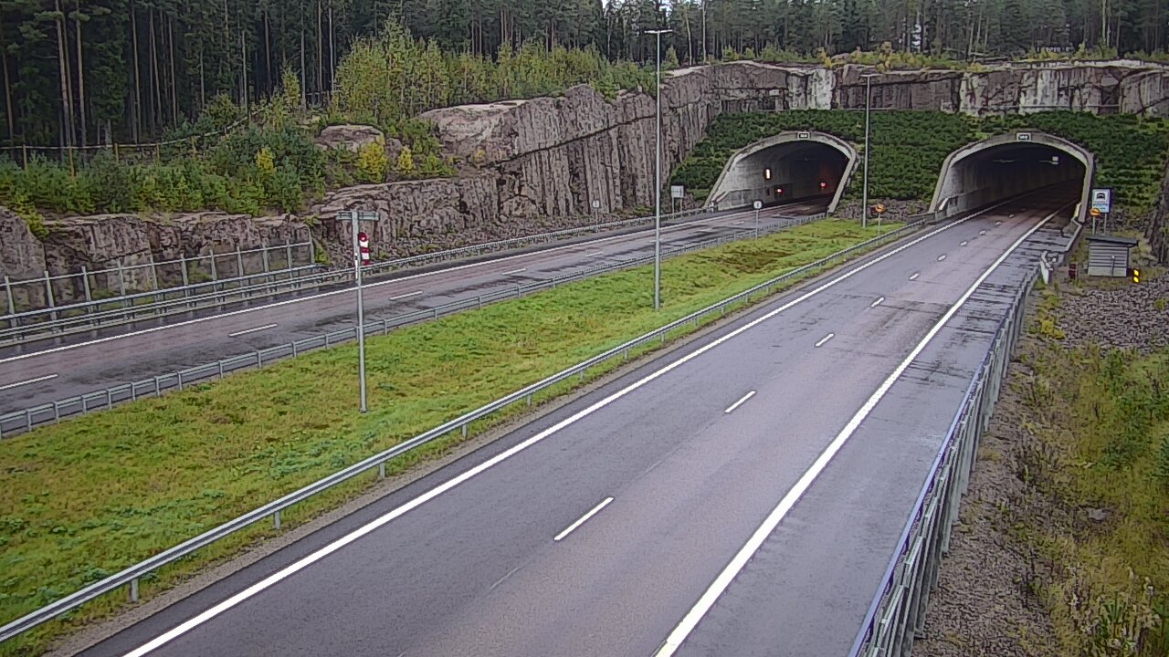 Kelikamerat Kuva Tie 7 Virolahti, Vaalimaan tunneli, suuaukko länsi, Virolahti, Kymenlaakso