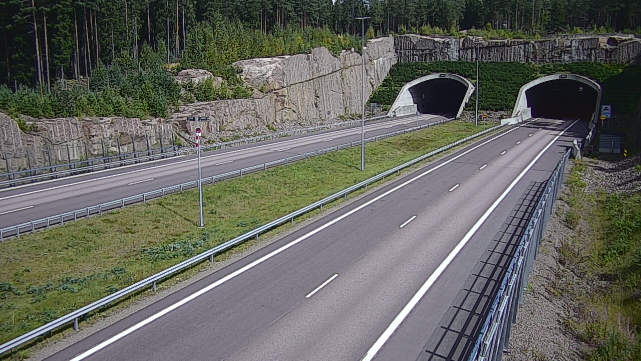 Kelikamerat Kuva Tie 7 Virolahti, Vaalimaan tunneli, suuaukko länsi, Virolahti, Kymenlaakso