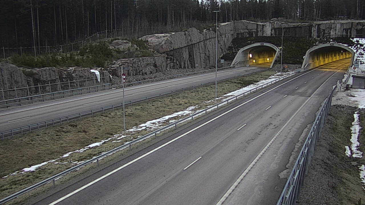 Kelikamerat Kuva Tie 7 Virolahti, Vaalimaan tunneli, suuaukko länsi, Virolahti, Kymenlaakso