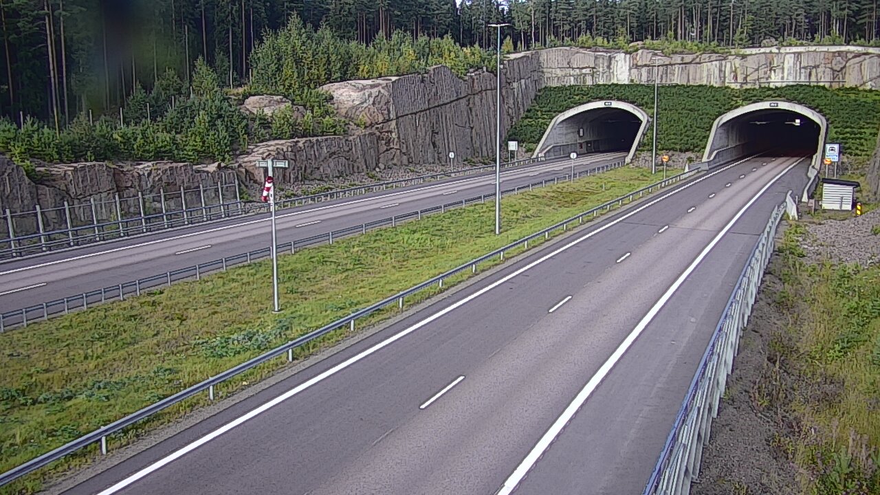 Kelikamerat Kuva Tie 7 Virolahti, Vaalimaan tunneli, suuaukko länsi, Virolahti, Kymenlaakso