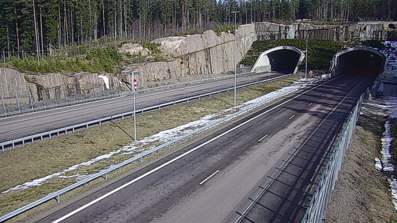 Kelikamerat Kuva Tie 7 Virolahti, Vaalimaan tunneli, suuaukko länsi, Virolahti, Kymenlaakso