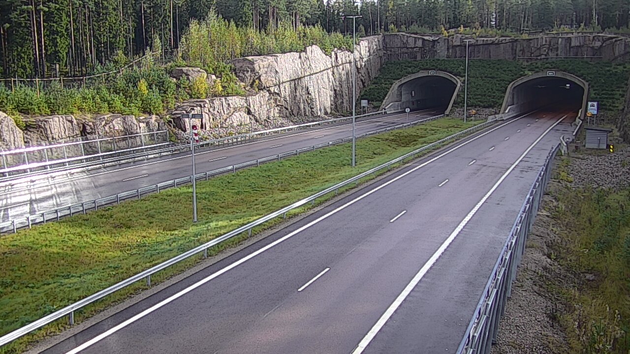 Kelikamerat Kuva Tie 7 Virolahti, Vaalimaan tunneli, suuaukko länsi, Virolahti, Kymenlaakso