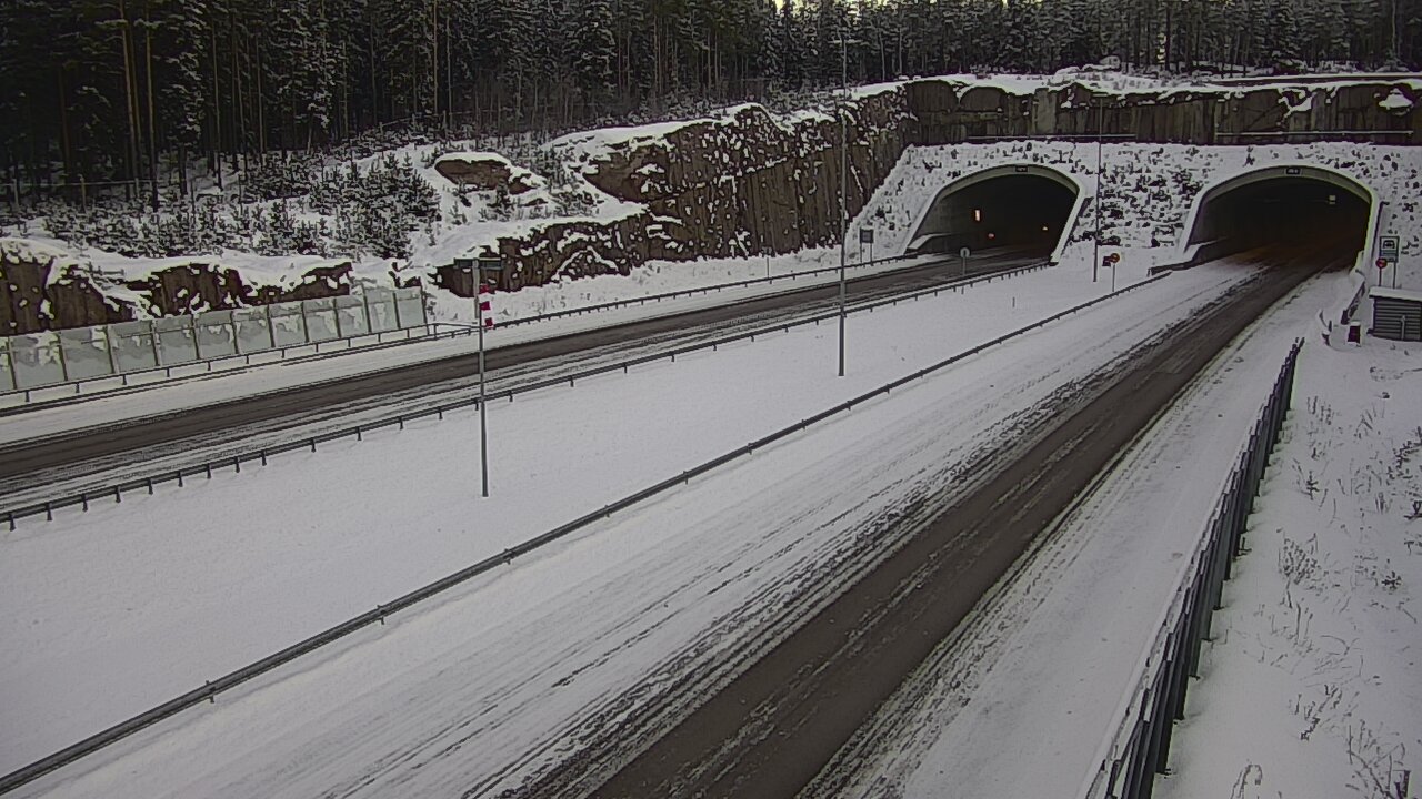 Kelikamerat Kuva Tie 7 Virolahti, Vaalimaan tunneli, suuaukko länsi, Virolahti, Kymenlaakso