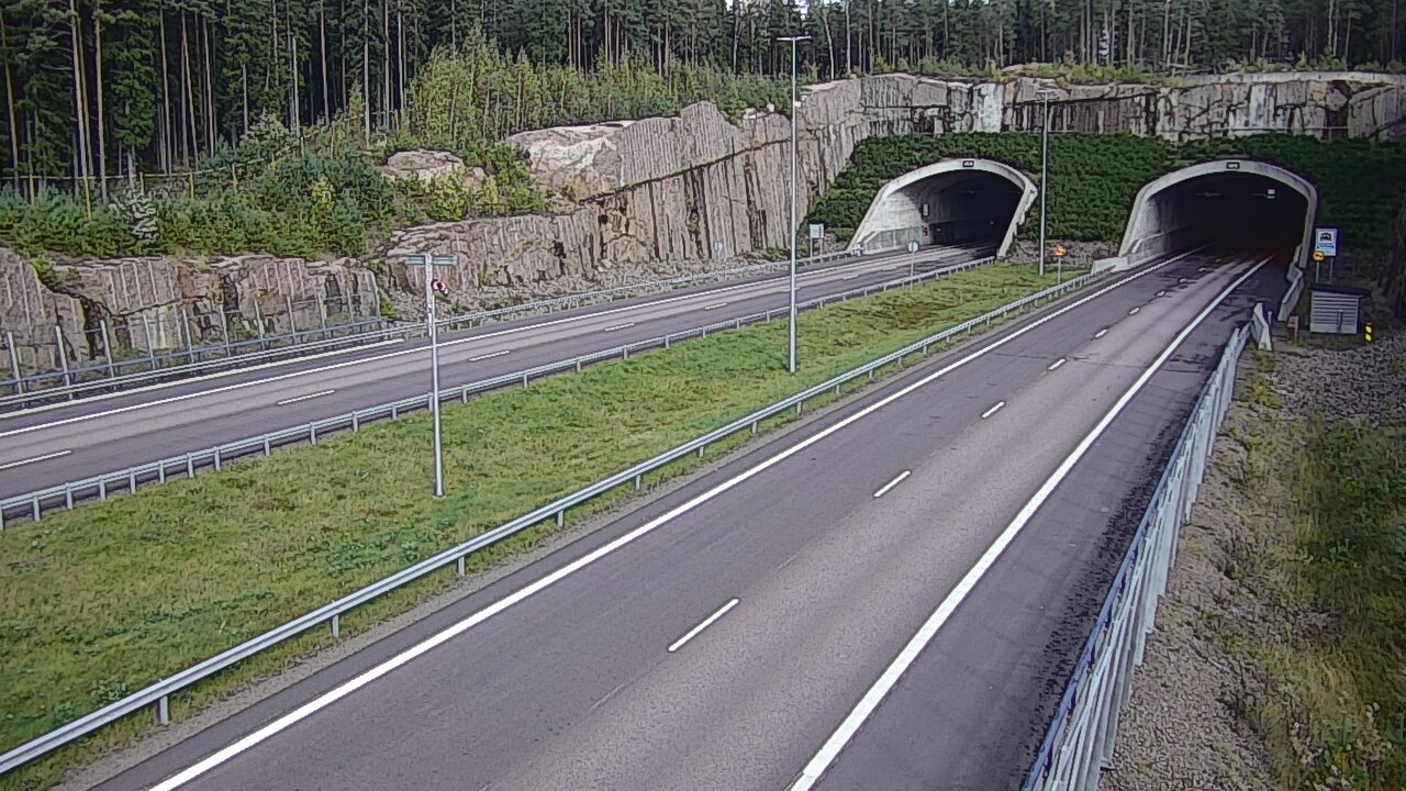 Kelikamerat Kuva Tie 7 Virolahti, Vaalimaan tunneli, suuaukko länsi, Virolahti, Kymenlaakso