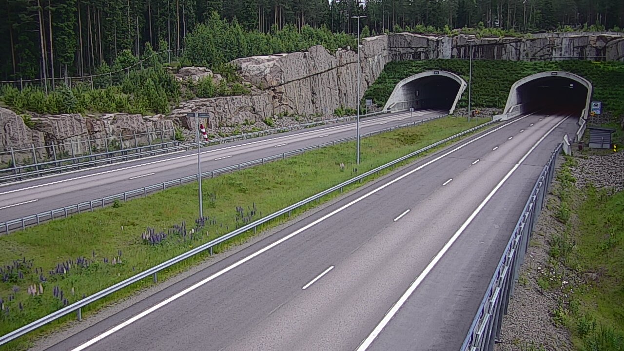 Kelikamerat Kuva Tie 7 Virolahti, Vaalimaan tunneli, suuaukko länsi, Virolahti, Kymenlaakso