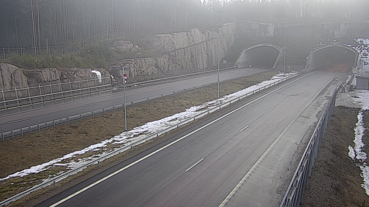 Kelikamerat Kuva Tie 7 Virolahti, Vaalimaan tunneli, suuaukko länsi, Virolahti, Kymenlaakso