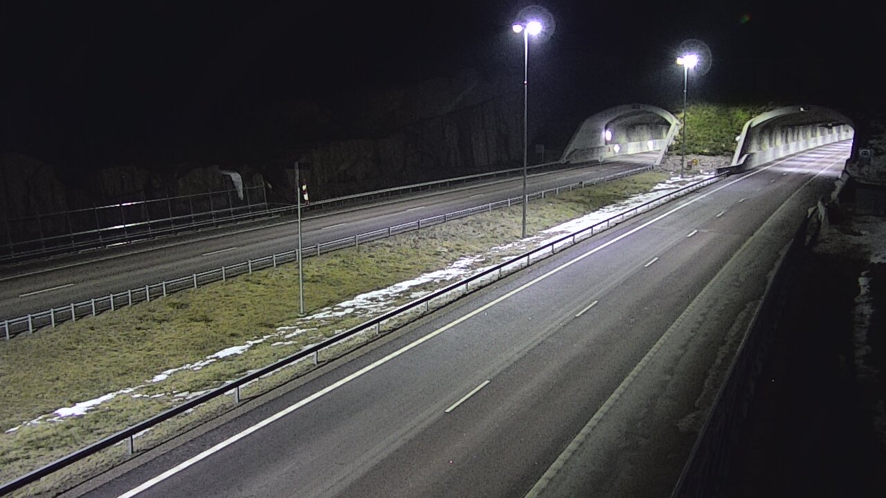 Weather Camera Image Road 7 Virolahti, Vaalimaan tunneli, suuaukko west, Virolahti, Kymenlaakso