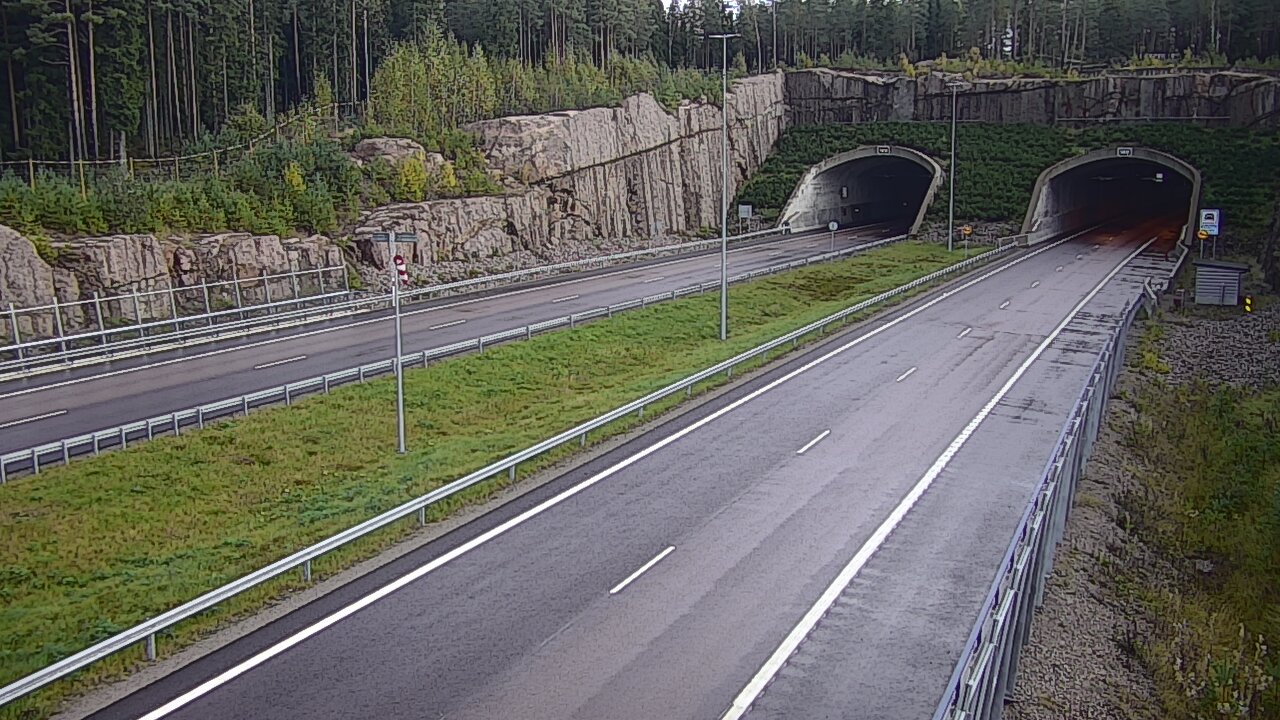 Kelikamerat Kuva Tie 7 Virolahti, Vaalimaan tunneli, suuaukko länsi, Virolahti, Kymenlaakso