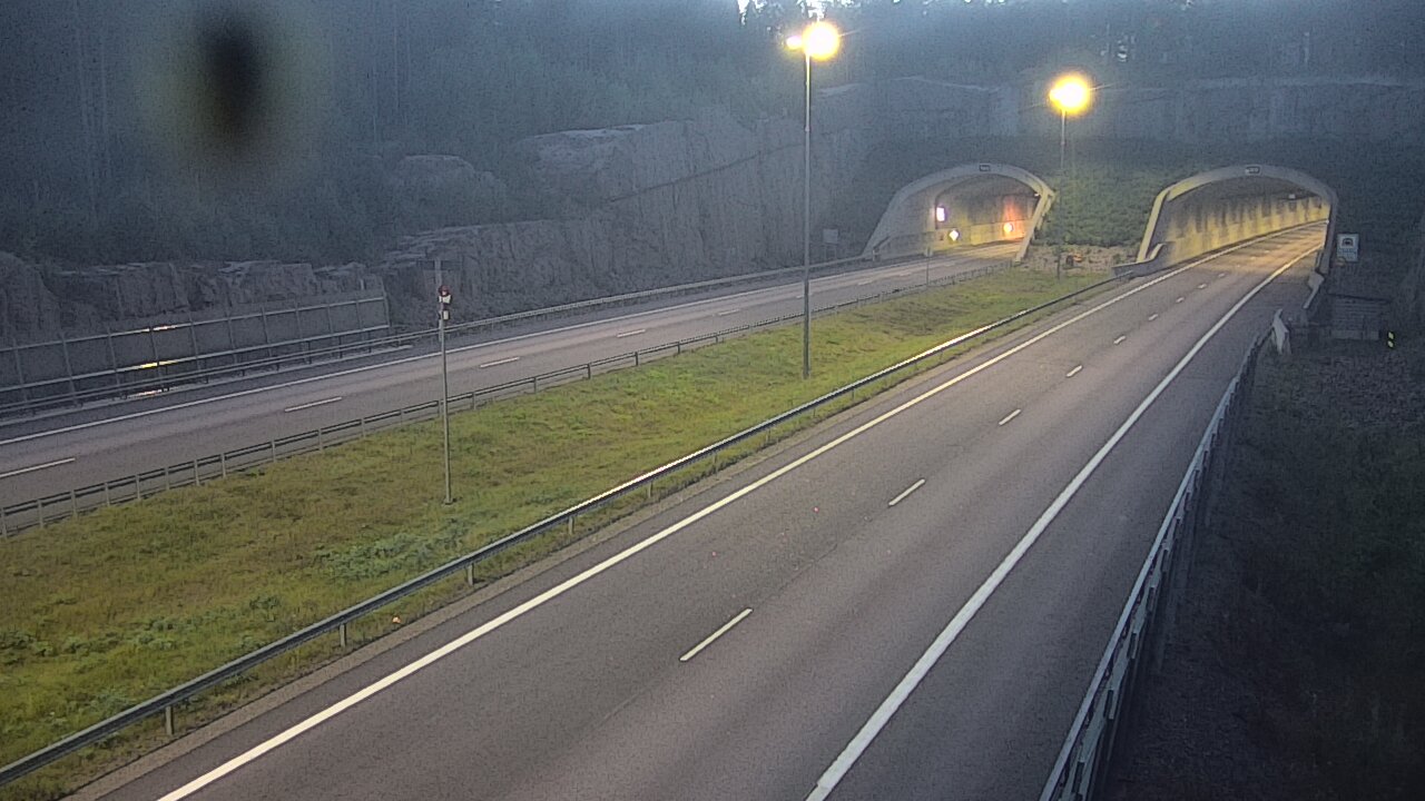 Kelikamerat Kuva Tie 7 Virolahti, Vaalimaan tunneli, suuaukko länsi, Virolahti, Kymenlaakso
