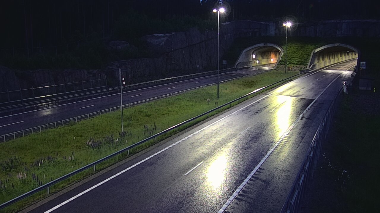 Kelikamerat Kuva Tie 7 Virolahti, Vaalimaan tunneli, suuaukko länsi, Virolahti, Kymenlaakso