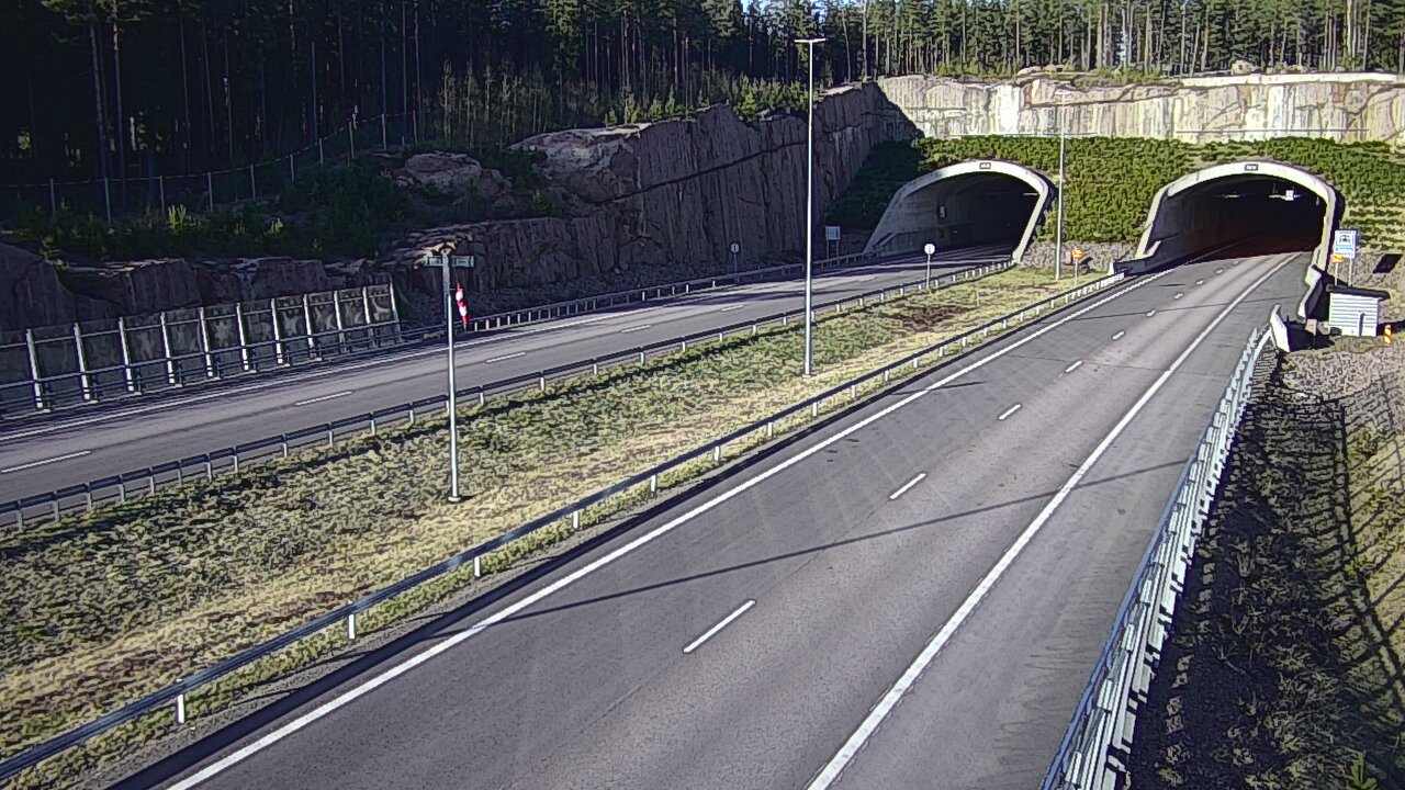 Kelikamerat Kuva Tie 7 Virolahti, Vaalimaan tunneli, suuaukko länsi, Virolahti, Kymenlaakso