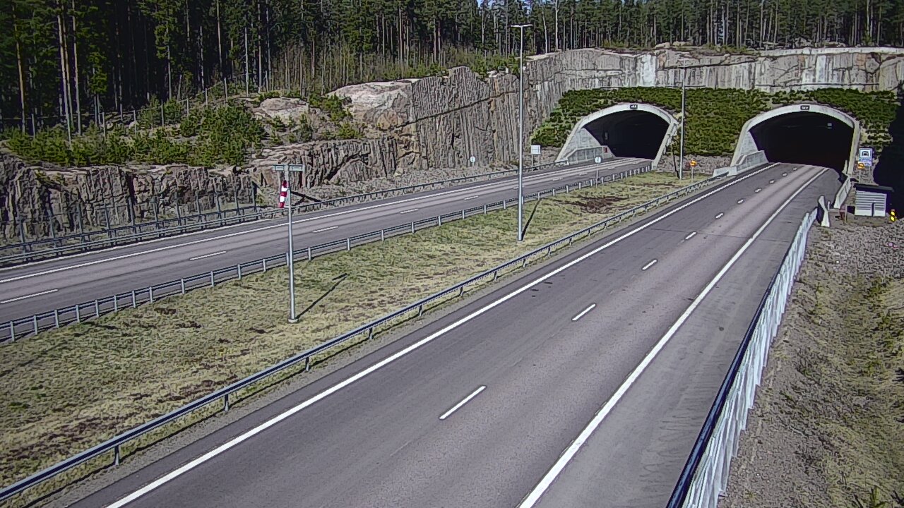 Kelikamerat Kuva Tie 7 Virolahti, Vaalimaan tunneli, suuaukko länsi, Virolahti, Kymenlaakso