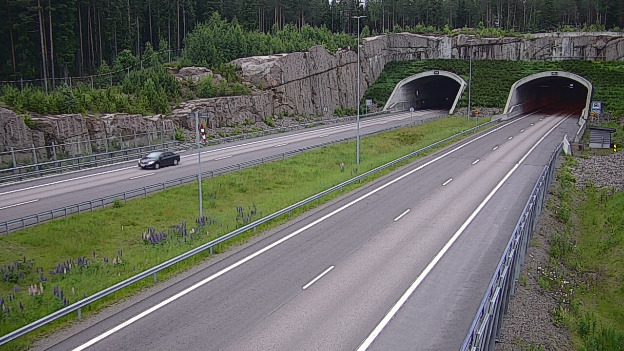 Kelikamerat Kuva Tie 7 Virolahti, Vaalimaan tunneli, suuaukko länsi, Virolahti, Kymenlaakso