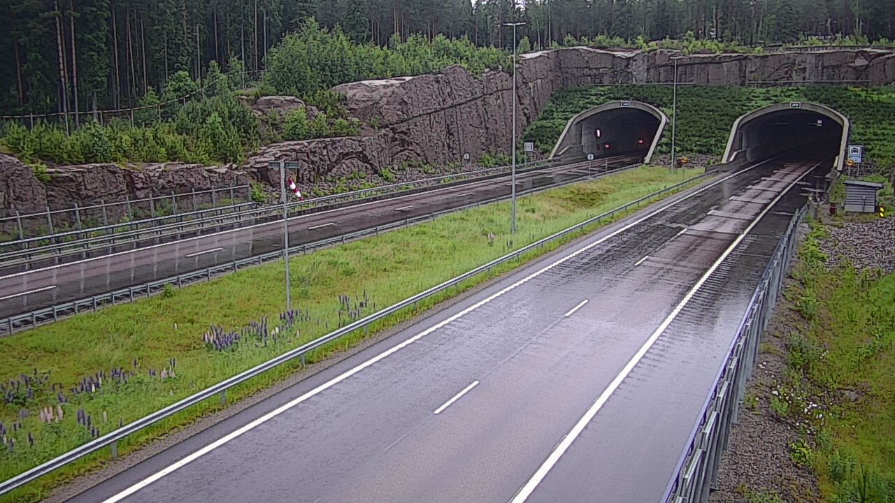 Kelikamerat Kuva Tie 7 Virolahti, Vaalimaan tunneli, suuaukko länsi, Virolahti, Kymenlaakso