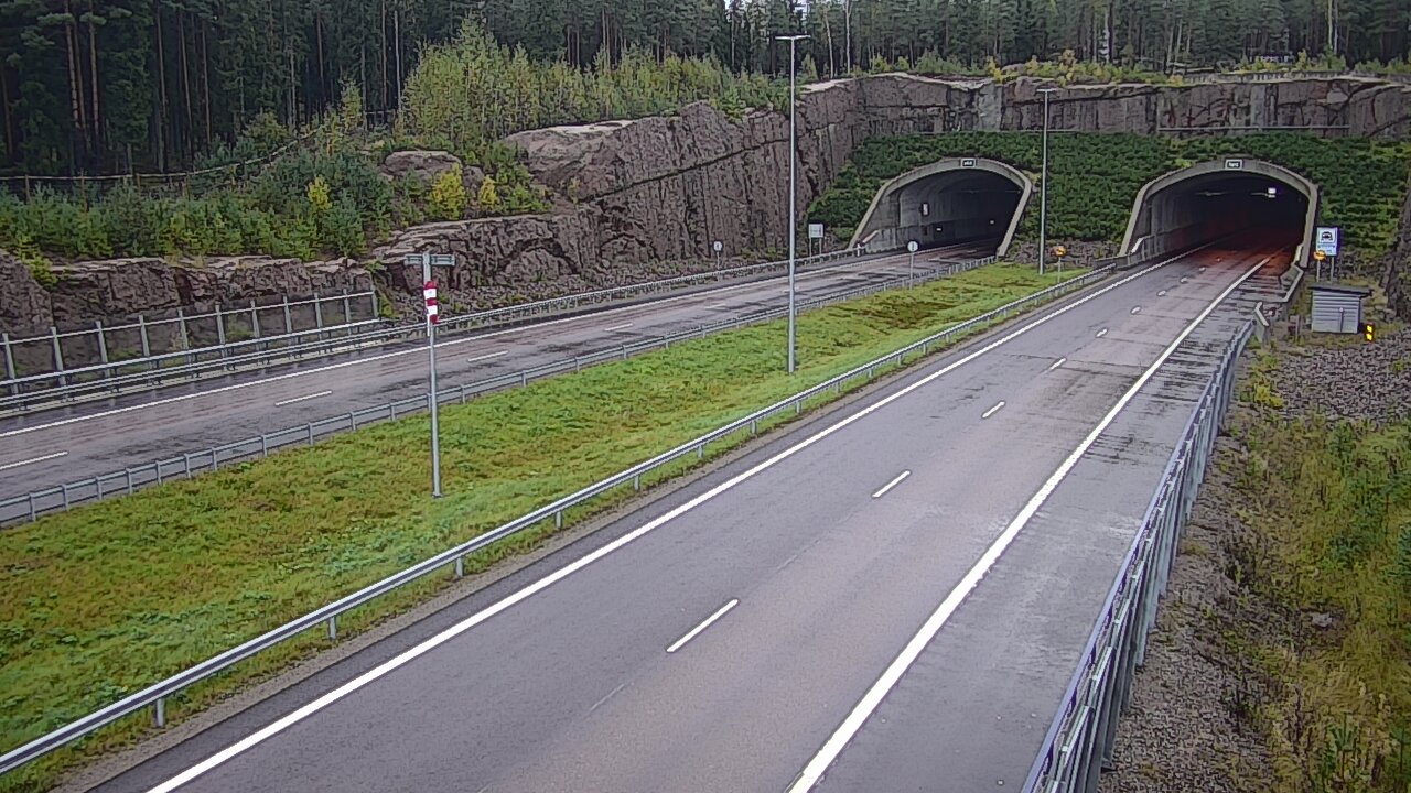 Kelikamerat Kuva Tie 7 Virolahti, Vaalimaan tunneli, suuaukko länsi, Virolahti, Kymenlaakso