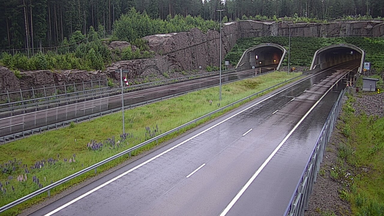 Kelikamerat Kuva Tie 7 Virolahti, Vaalimaan tunneli, suuaukko länsi, Virolahti, Kymenlaakso