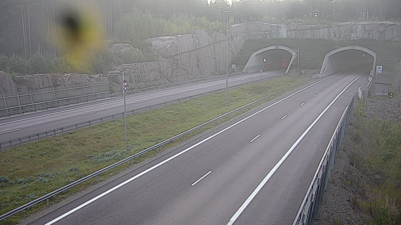 Kelikamerat Kuva Tie 7 Virolahti, Vaalimaan tunneli, suuaukko länsi, Virolahti, Kymenlaakso