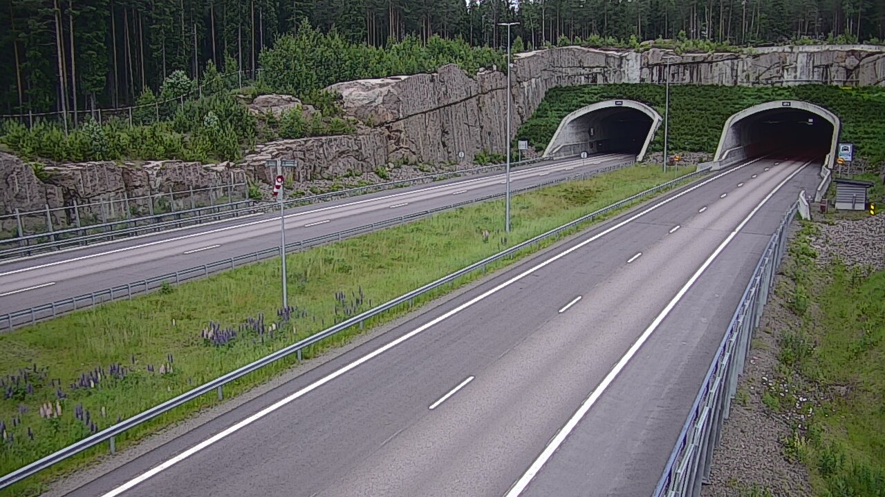 Kelikamerat Kuva Tie 7 Virolahti, Vaalimaan tunneli, suuaukko länsi, Virolahti, Kymenlaakso