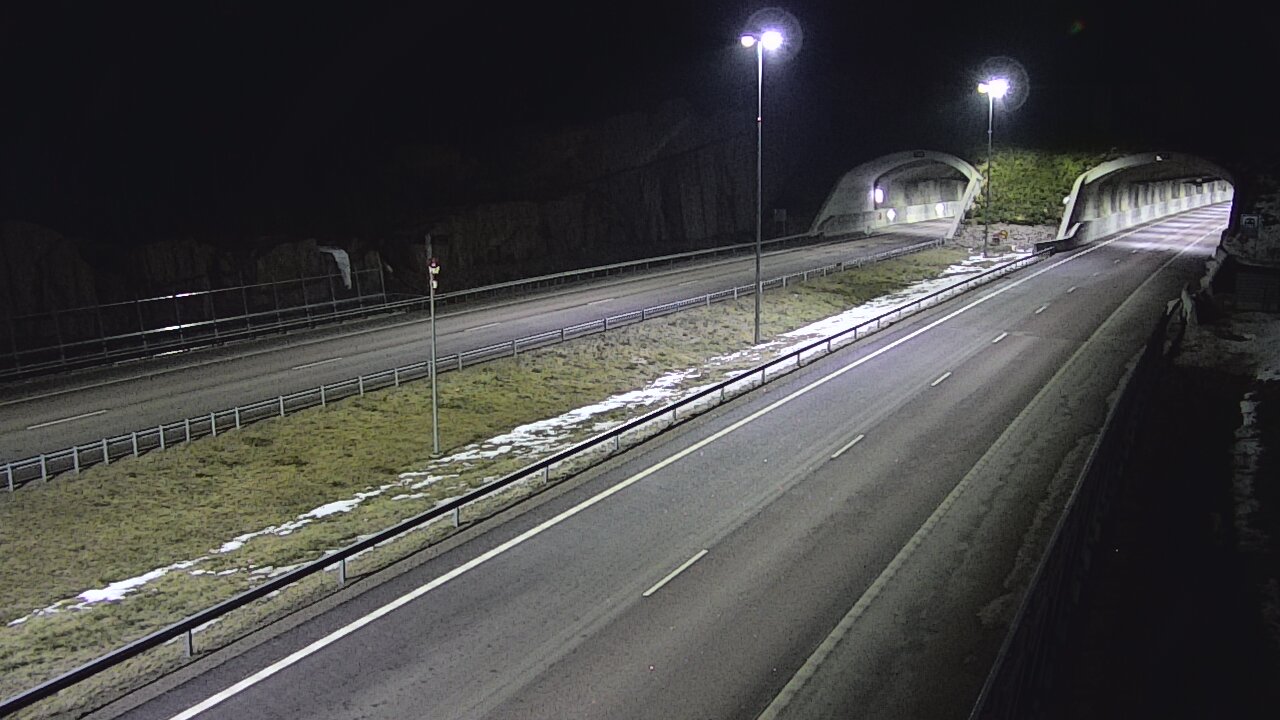 Weather Camera Image Road 7 Virolahti, Vaalimaan tunneli, suuaukko west, Virolahti, Kymenlaakso
