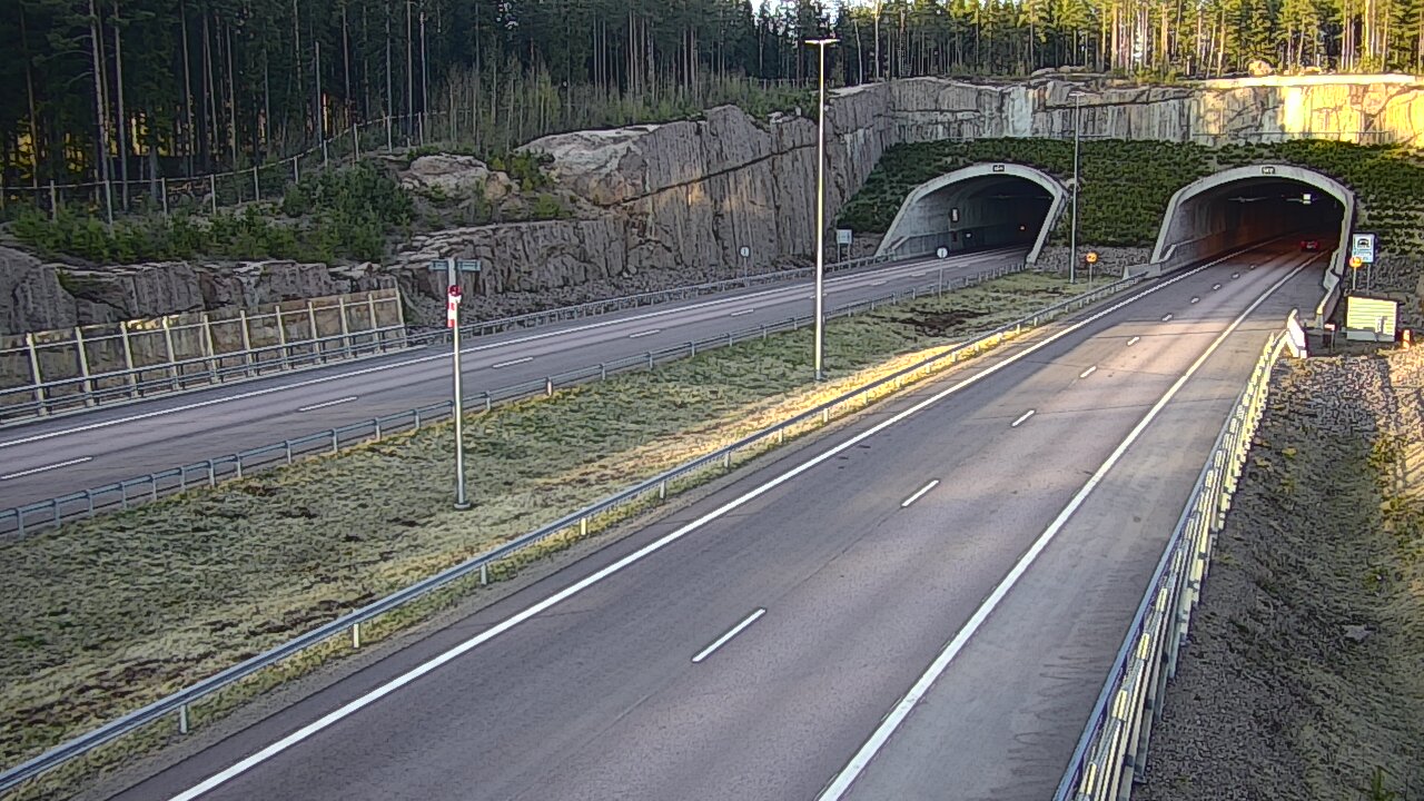 Kelikamerat Kuva Tie 7 Virolahti, Vaalimaan tunneli, suuaukko länsi, Virolahti, Kymenlaakso