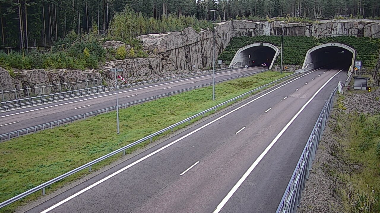 Kelikamerat Kuva Tie 7 Virolahti, Vaalimaan tunneli, suuaukko länsi, Virolahti, Kymenlaakso