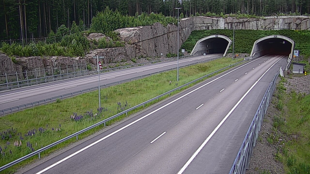 Kelikamerat Kuva Tie 7 Virolahti, Vaalimaan tunneli, suuaukko länsi, Virolahti, Kymenlaakso