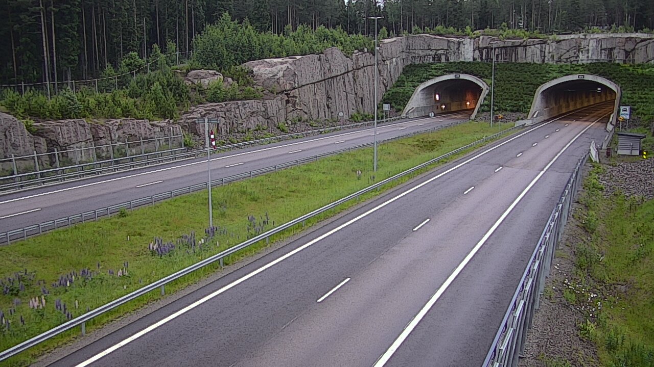 Kelikamerat Kuva Tie 7 Virolahti, Vaalimaan tunneli, suuaukko länsi, Virolahti, Kymenlaakso