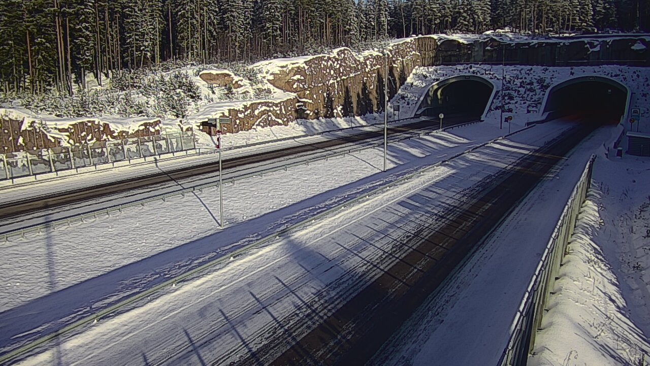 Kelikamerat Kuva Tie 7 Virolahti, Vaalimaan tunneli, suuaukko länsi, Virolahti, Kymenlaakso