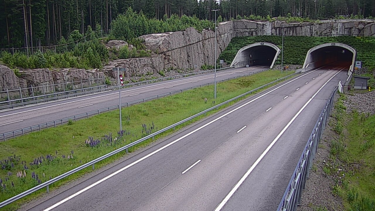Kelikamerat Kuva Tie 7 Virolahti, Vaalimaan tunneli, suuaukko länsi, Virolahti, Kymenlaakso
