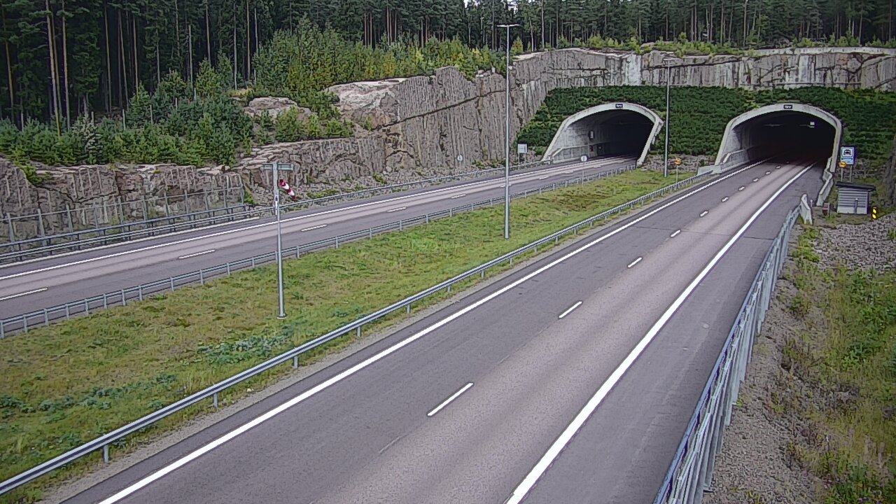 Kelikamerat Kuva Tie 7 Virolahti, Vaalimaan tunneli, suuaukko länsi, Virolahti, Kymenlaakso