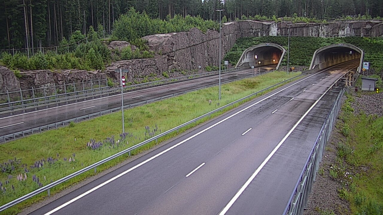 Kelikamerat Kuva Tie 7 Virolahti, Vaalimaan tunneli, suuaukko länsi, Virolahti, Kymenlaakso
