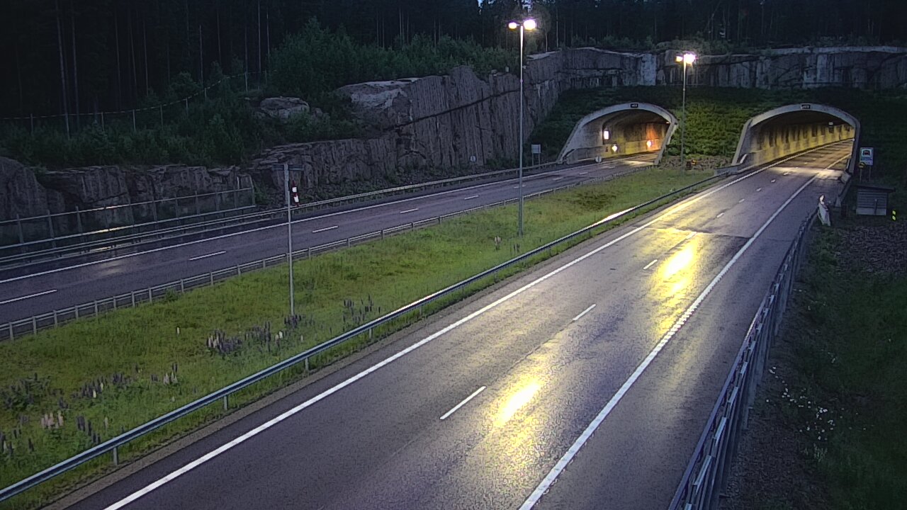 Kelikamerat Kuva Tie 7 Virolahti, Vaalimaan tunneli, suuaukko länsi, Virolahti, Kymenlaakso