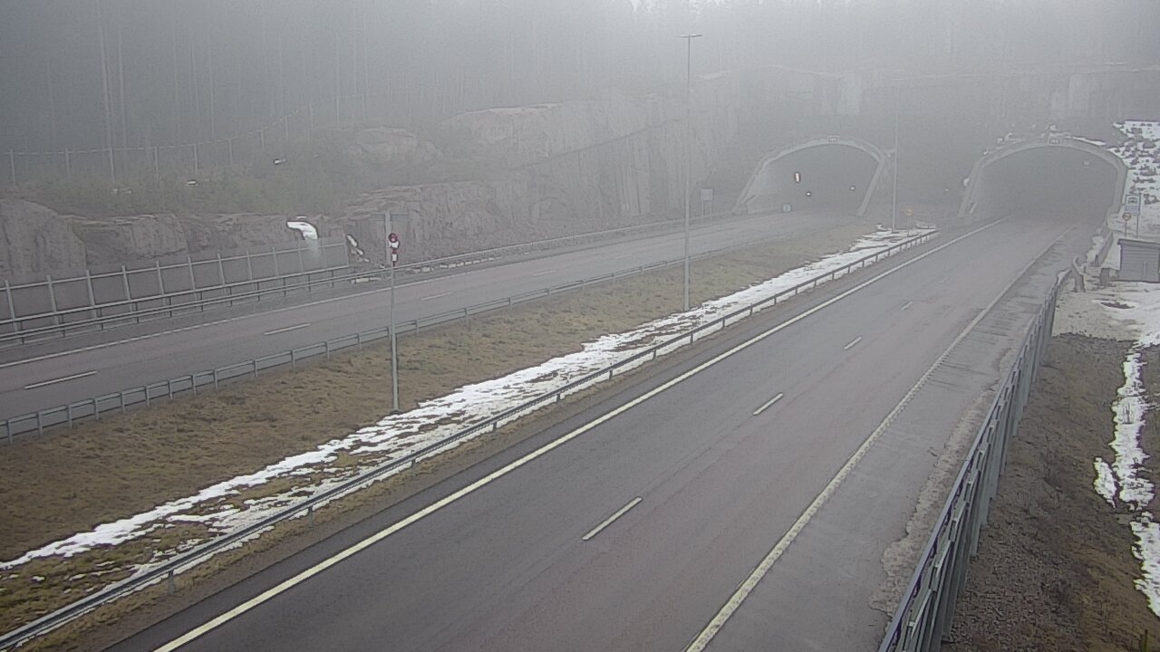 Kelikamerat Kuva Tie 7 Virolahti, Vaalimaan tunneli, suuaukko länsi, Virolahti, Kymenlaakso