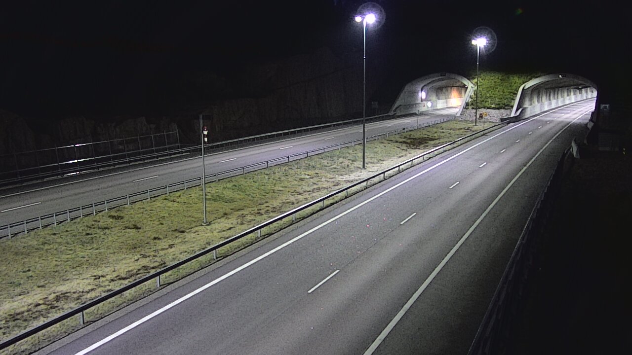 Weather Camera Image Road 7 Virolahti, Vaalimaan tunneli, suuaukko west, Virolahti, Kymenlaakso