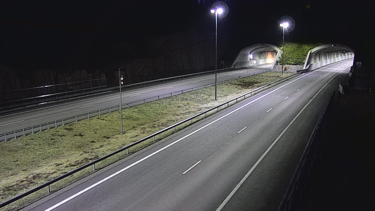 Weather Camera Image Road 7 Virolahti, Vaalimaan tunneli, suuaukko west, Virolahti, Kymenlaakso