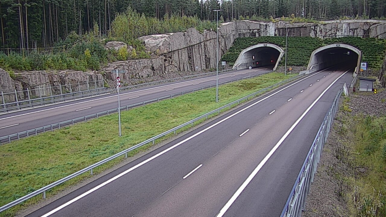 Kelikamerat Kuva Tie 7 Virolahti, Vaalimaan tunneli, suuaukko länsi, Virolahti, Kymenlaakso