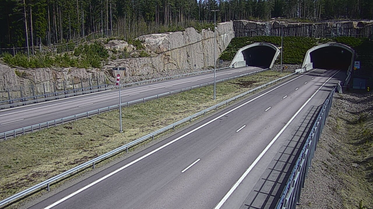 Kelikamerat Kuva Tie 7 Virolahti, Vaalimaan tunneli, suuaukko länsi, Virolahti, Kymenlaakso