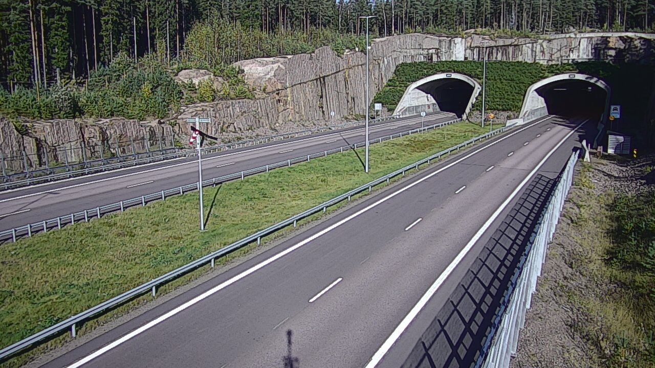 Weather Camera Image Road 7 Virolahti, Vaalimaan tunneli, suuaukko west, Virolahti, Kymenlaakso