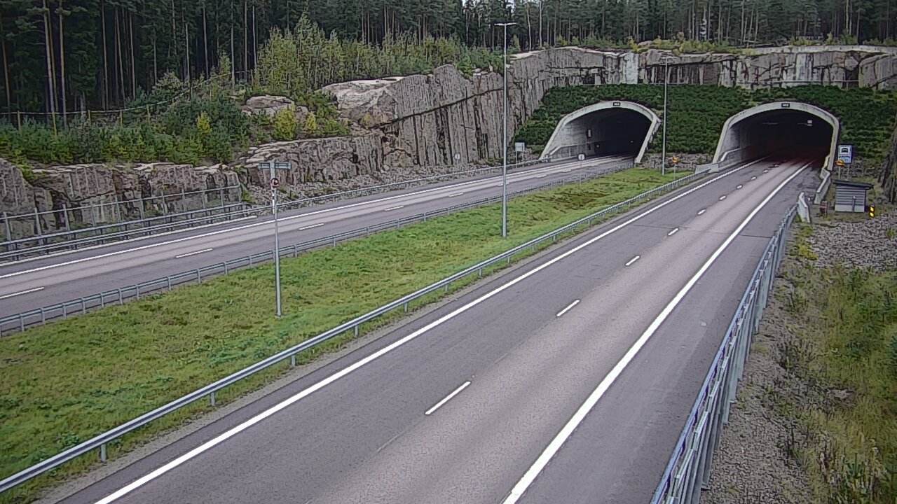 Kelikamerat Kuva Tie 7 Virolahti, Vaalimaan tunneli, suuaukko länsi, Virolahti, Kymenlaakso