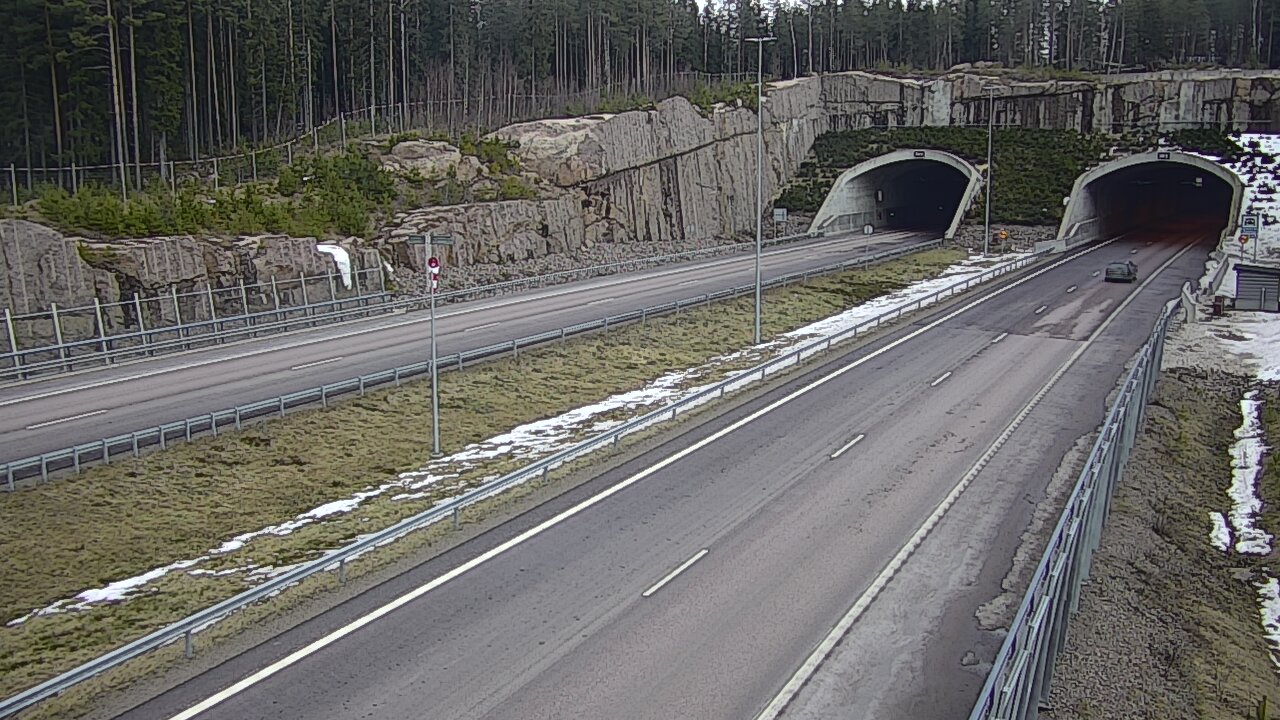 Kelikamerat Kuva Tie 7 Virolahti, Vaalimaan tunneli, suuaukko länsi, Virolahti, Kymenlaakso