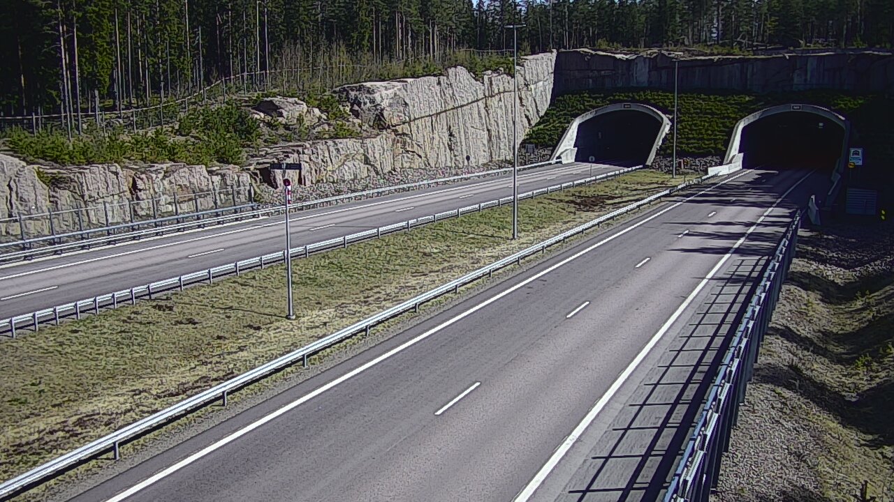 Kelikamerat Kuva Tie 7 Virolahti, Vaalimaan tunneli, suuaukko länsi, Virolahti, Kymenlaakso