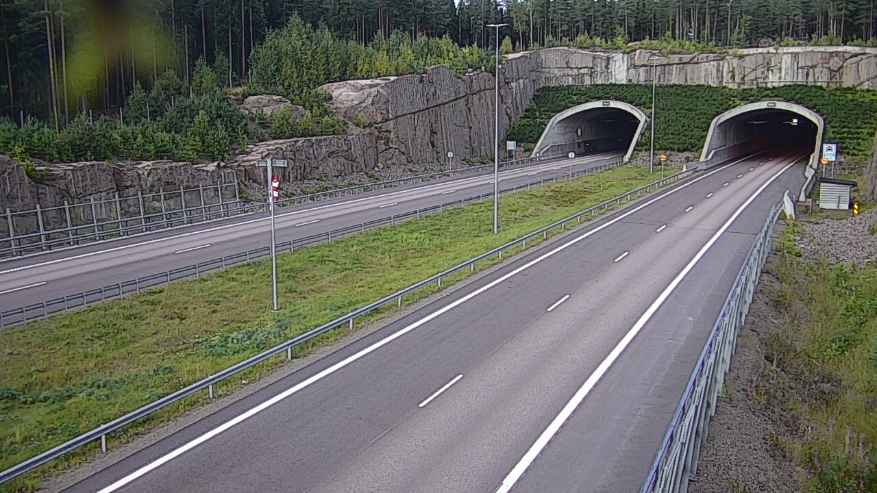 Kelikamerat Kuva Tie 7 Virolahti, Vaalimaan tunneli, suuaukko länsi, Virolahti, Kymenlaakso
