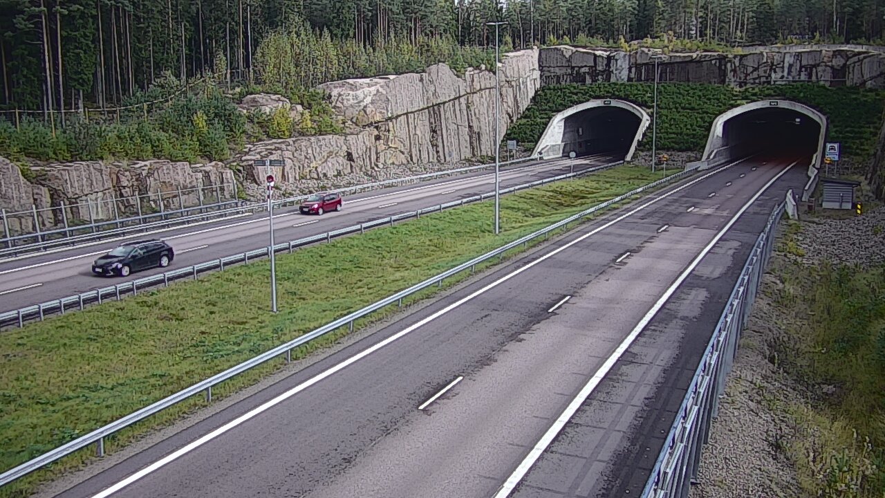 Weather Camera Image Road 7 Virolahti, Vaalimaan tunneli, suuaukko west, Virolahti, Kymenlaakso