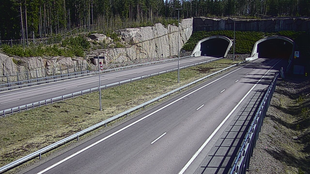 Kelikamerat Kuva Tie 7 Virolahti, Vaalimaan tunneli, suuaukko länsi, Virolahti, Kymenlaakso