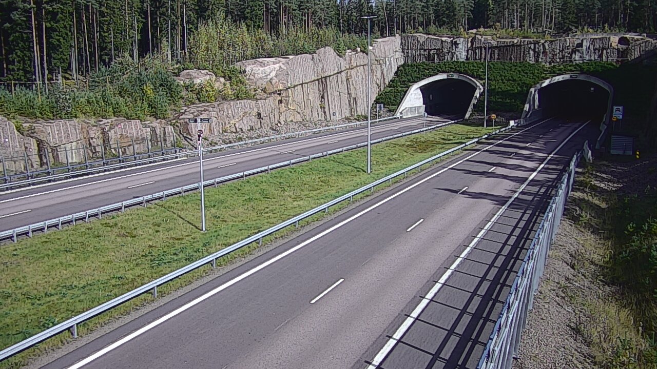 Weather Camera Image Road 7 Virolahti, Vaalimaan tunneli, suuaukko west, Virolahti, Kymenlaakso
